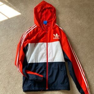 adidas unisex windbreaker